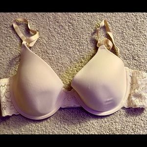 Cream Bra